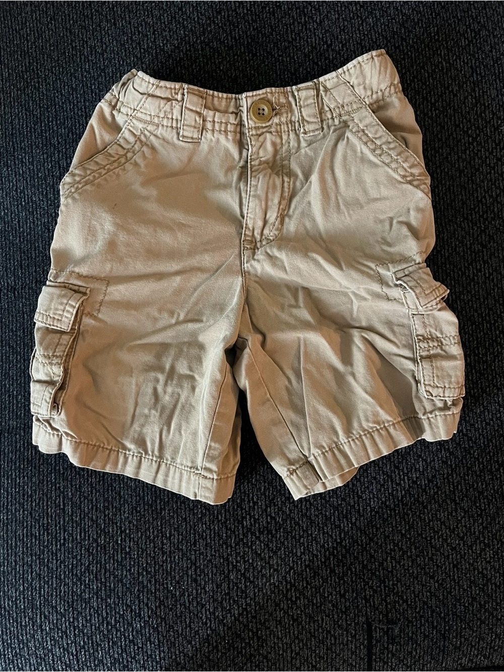 Kids Cargo Shorts in Khaki